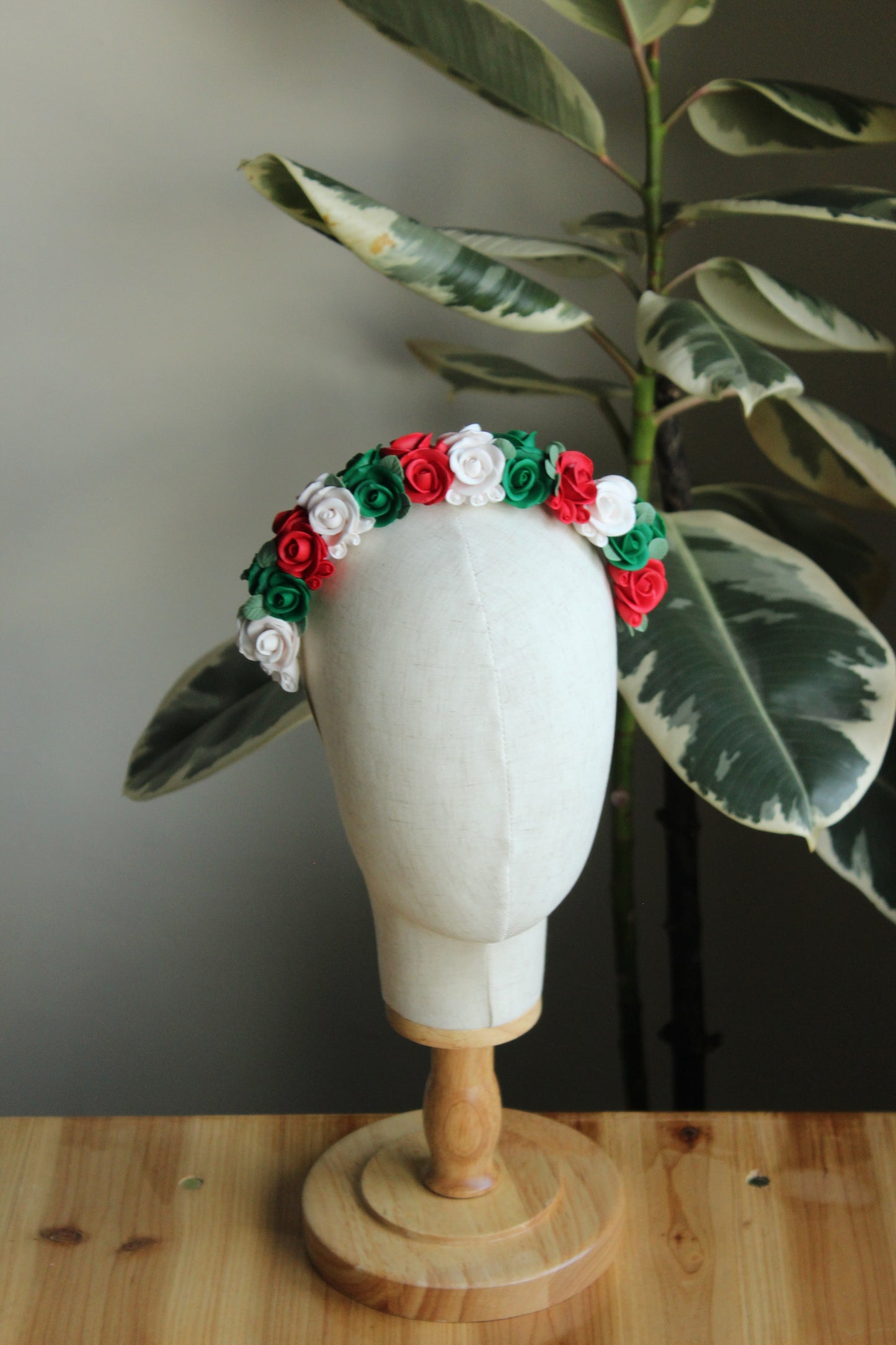 Raina Ethno-Roses Floral Crown