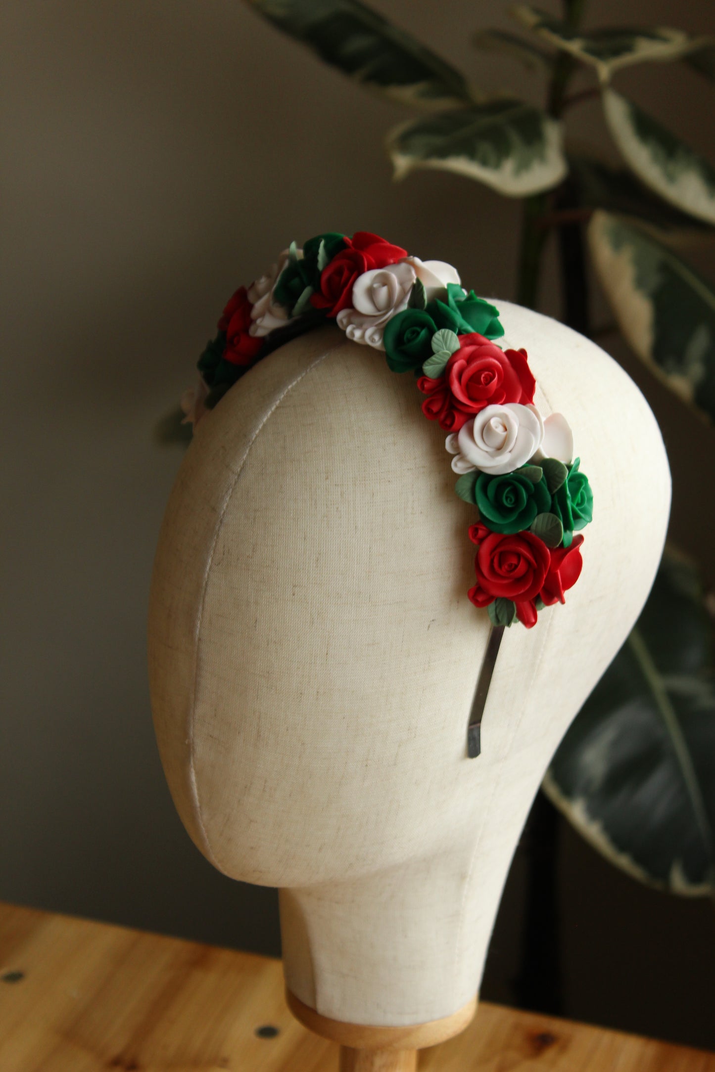 Raina Ethno-Roses Floral Crown
