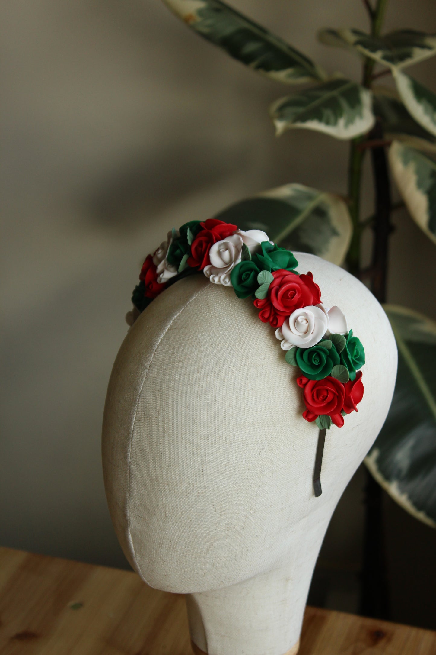 Raina Ethno-Roses Floral Crown