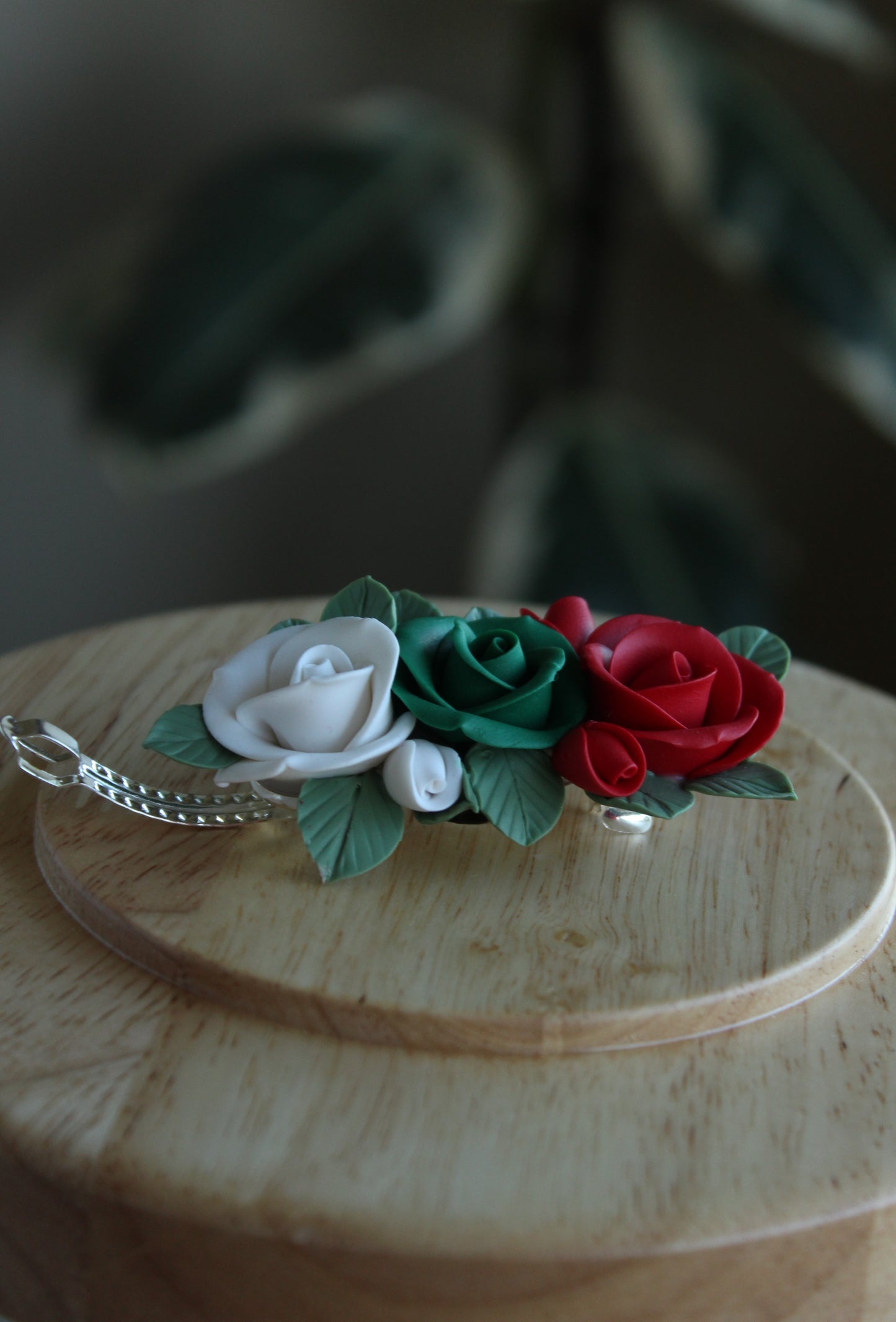 Raina Ethno-Roses Hairclip