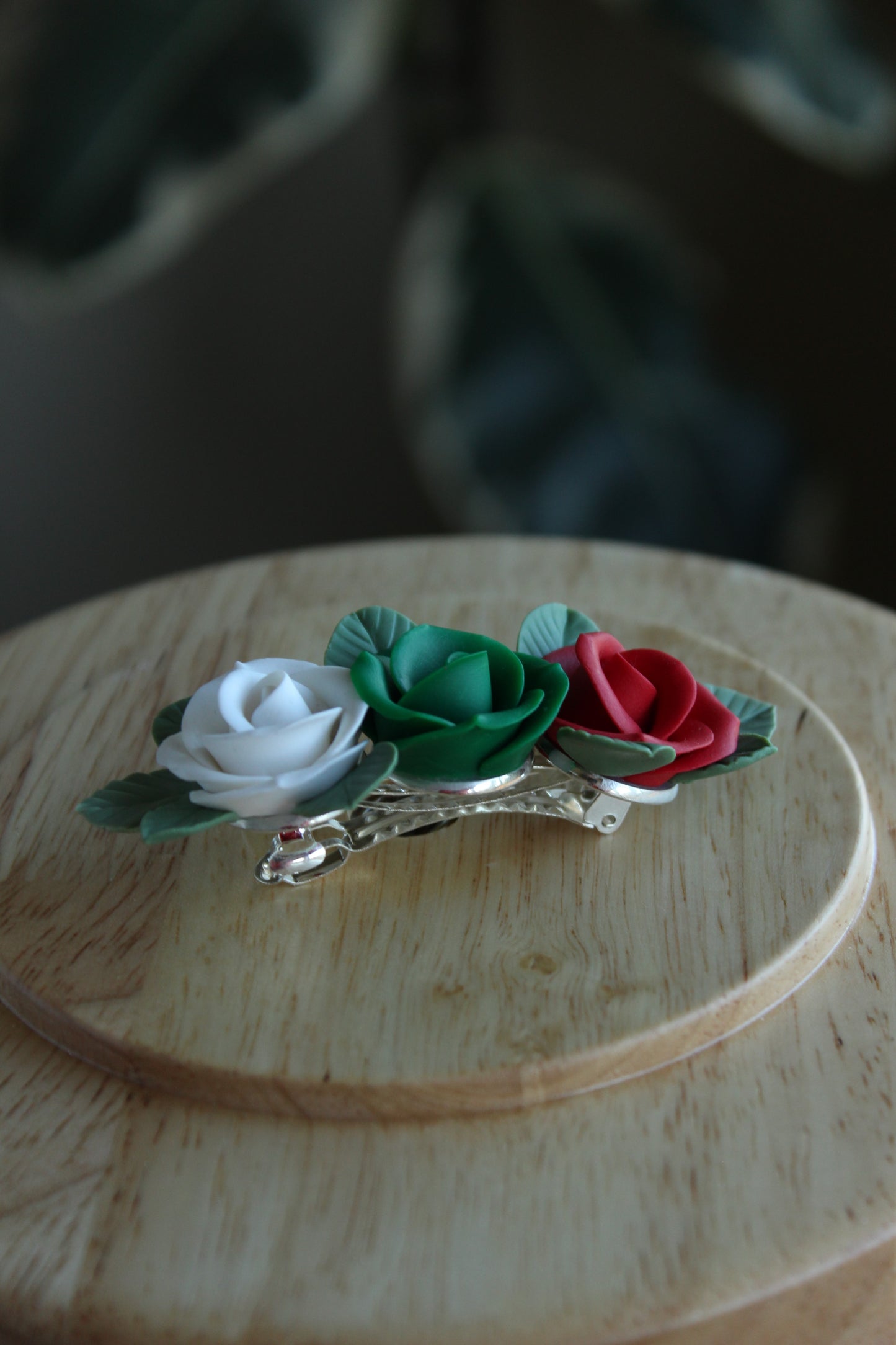 Raina Ethno-Roses Hairclip