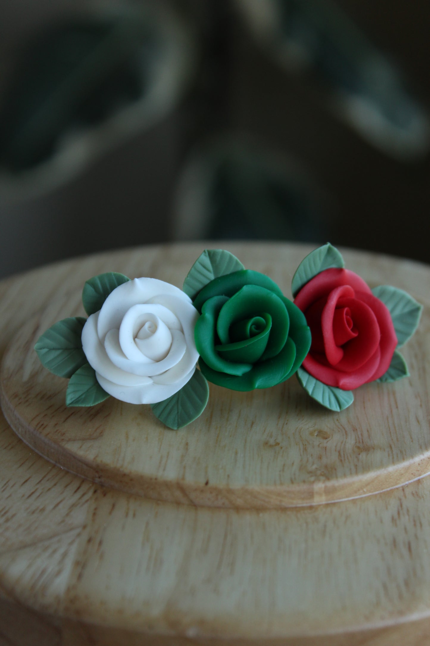 Raina Ethno-Roses Hairclip