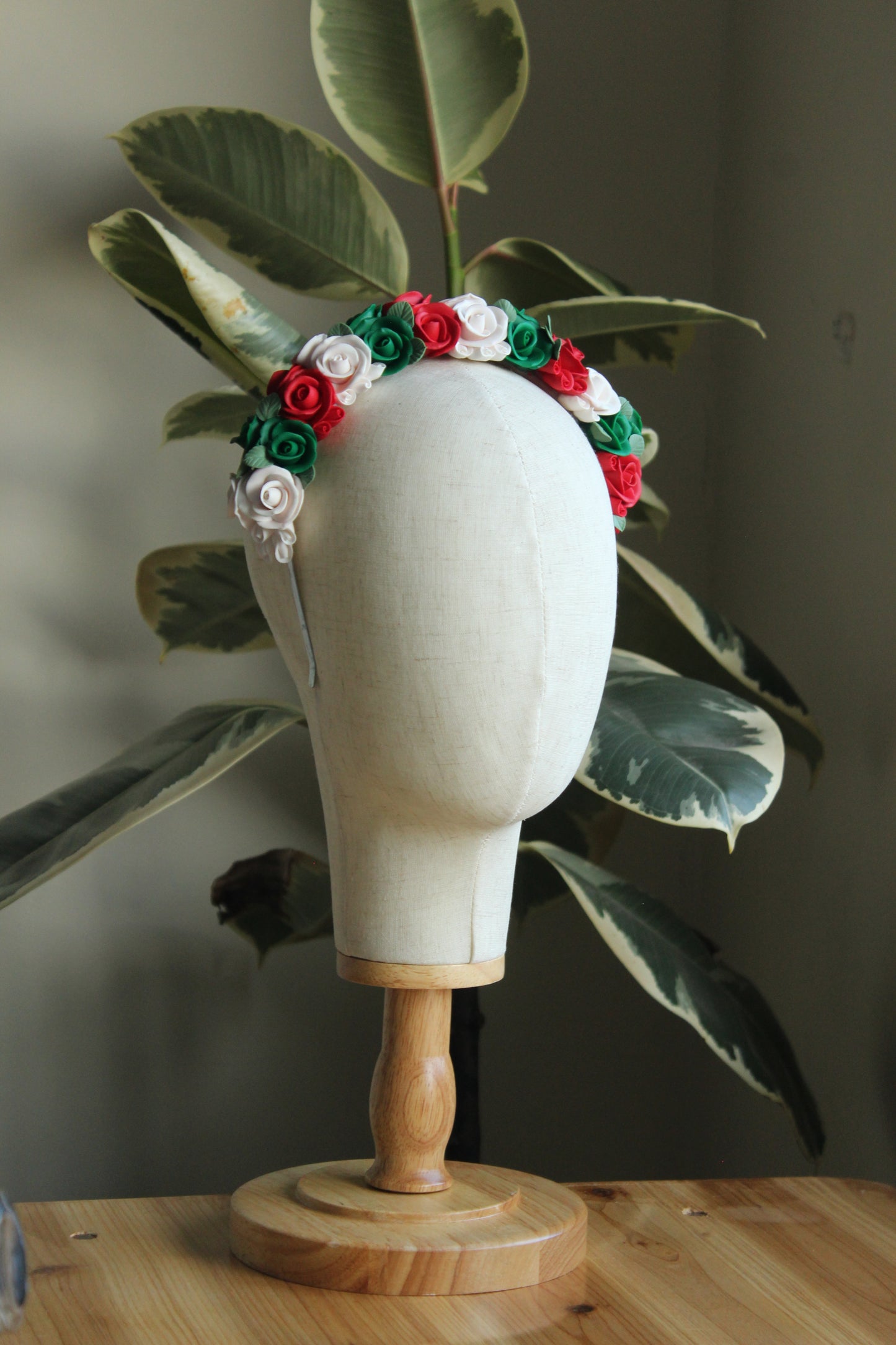 Raina Ethno-Roses Floral Crown