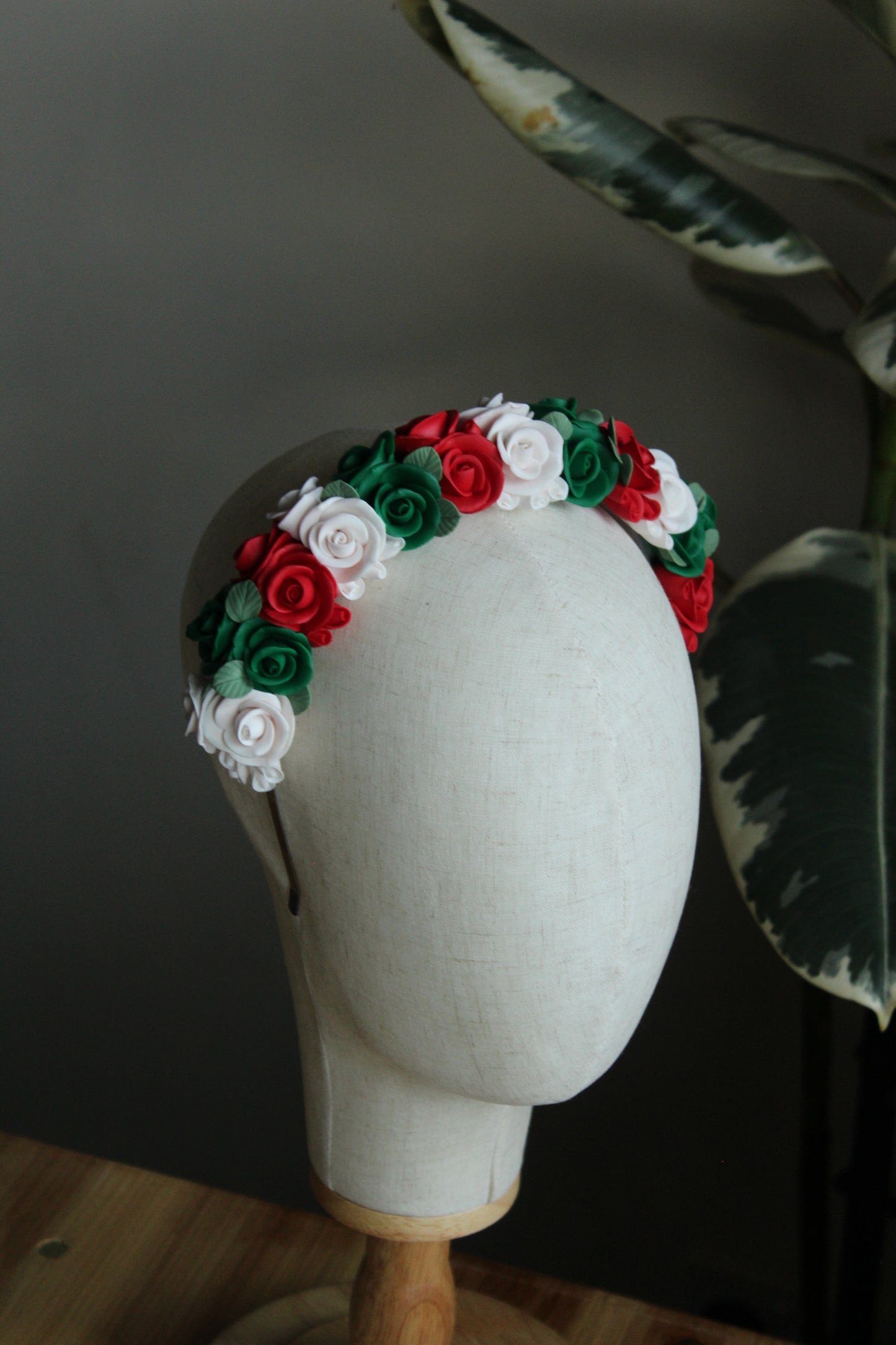 Raina Ethno-Roses Floral Crown
