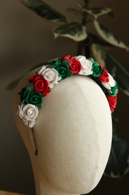Raina Ethno-Roses Floral Crown