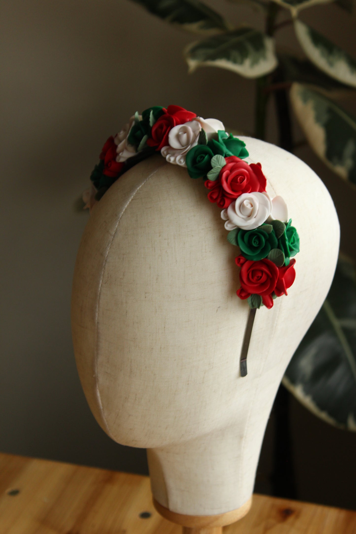 Raina Ethno-Roses Floral Crown