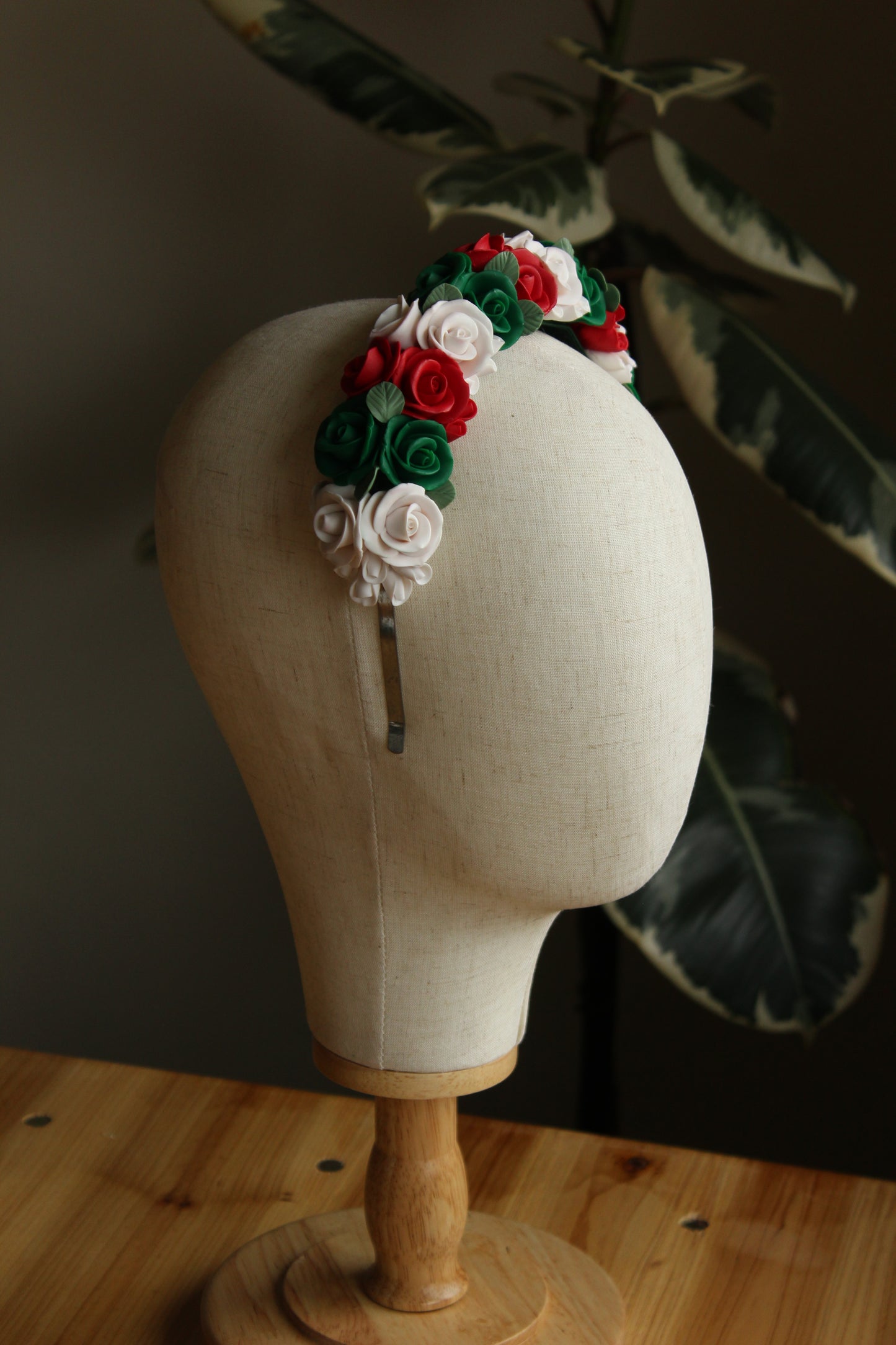 Raina Ethno-Roses Floral Crown