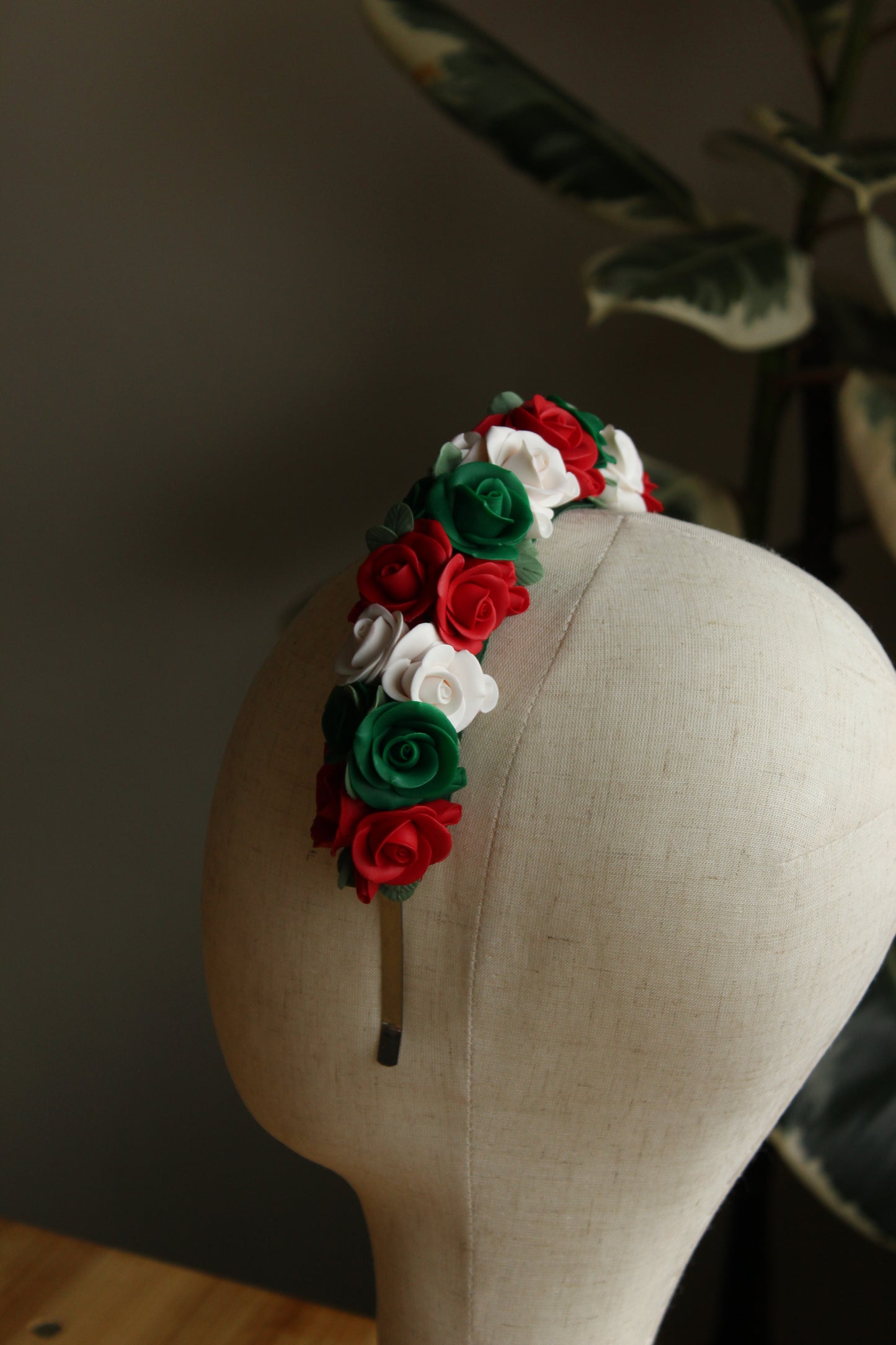 Raina Ethno-Roses Floral Crown