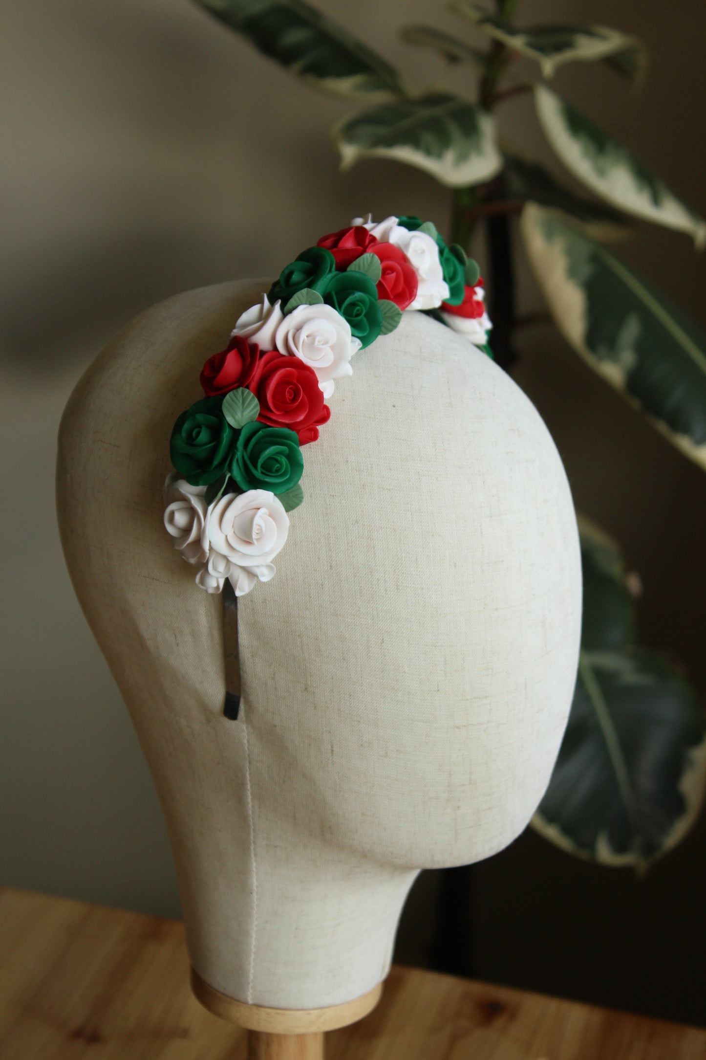 Raina Ethno-Roses Floral Crown