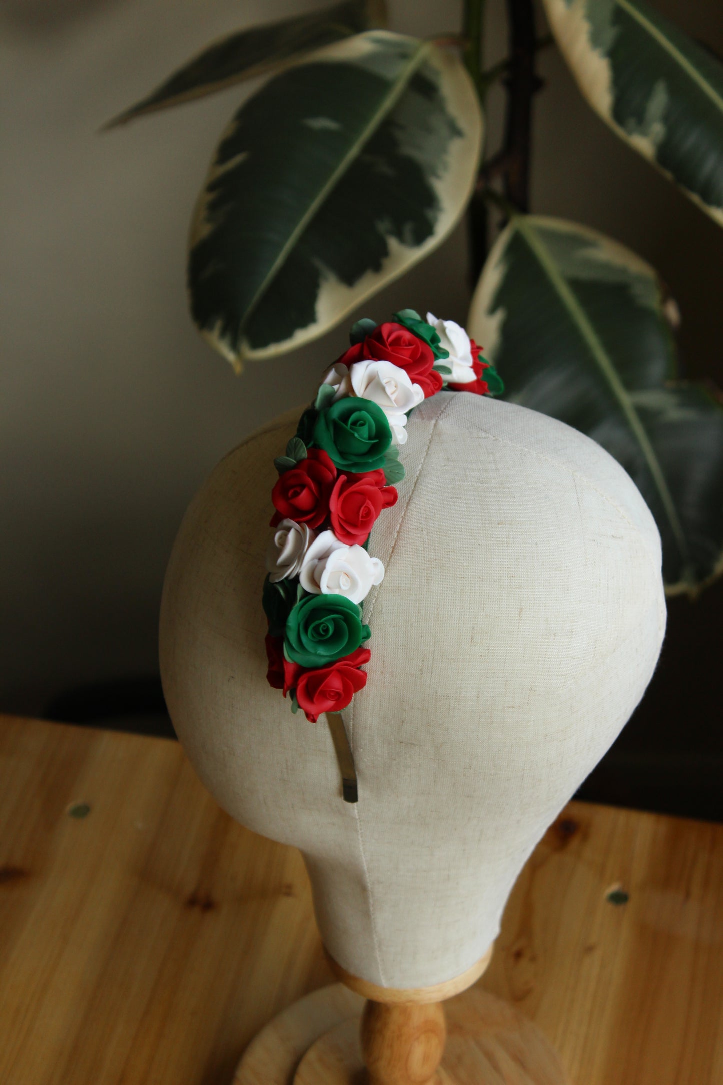 Raina Ethno-Roses Floral Crown