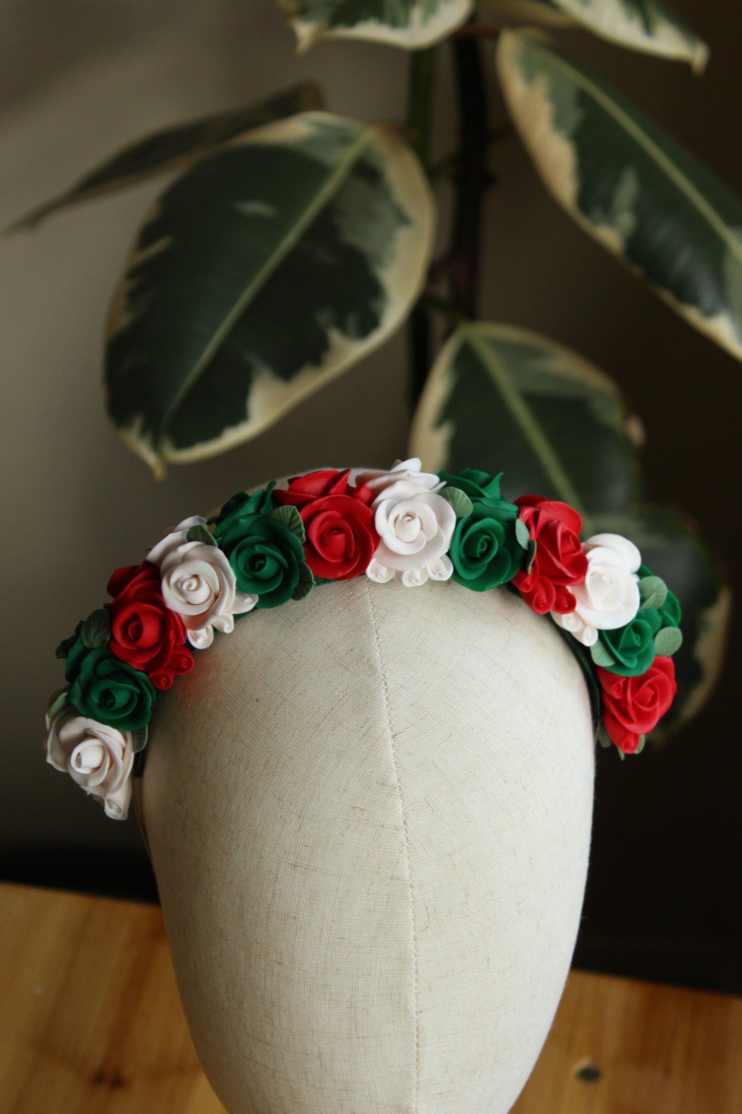 Raina Ethno-Roses Floral Crown