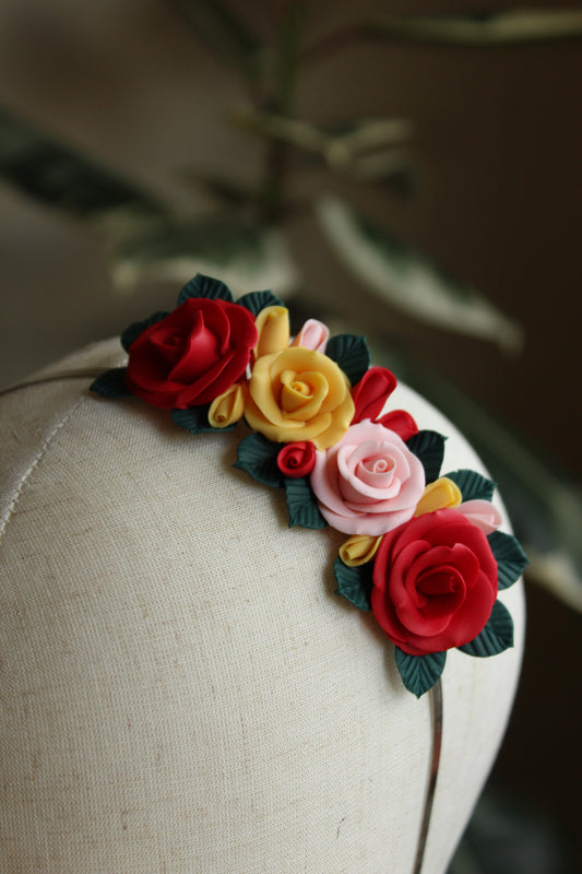 Belle's Roses Headband