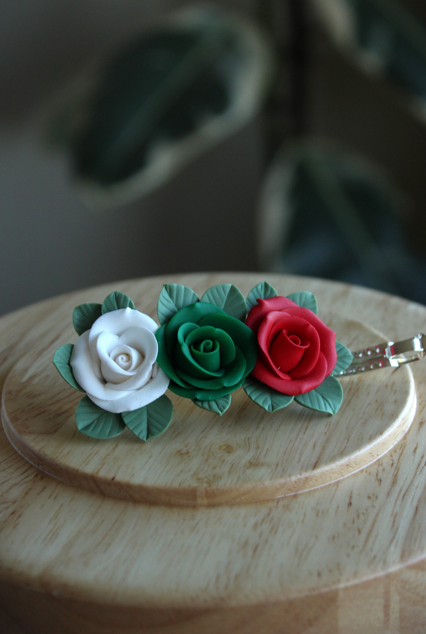 Raina Ethno-Roses Hairclip