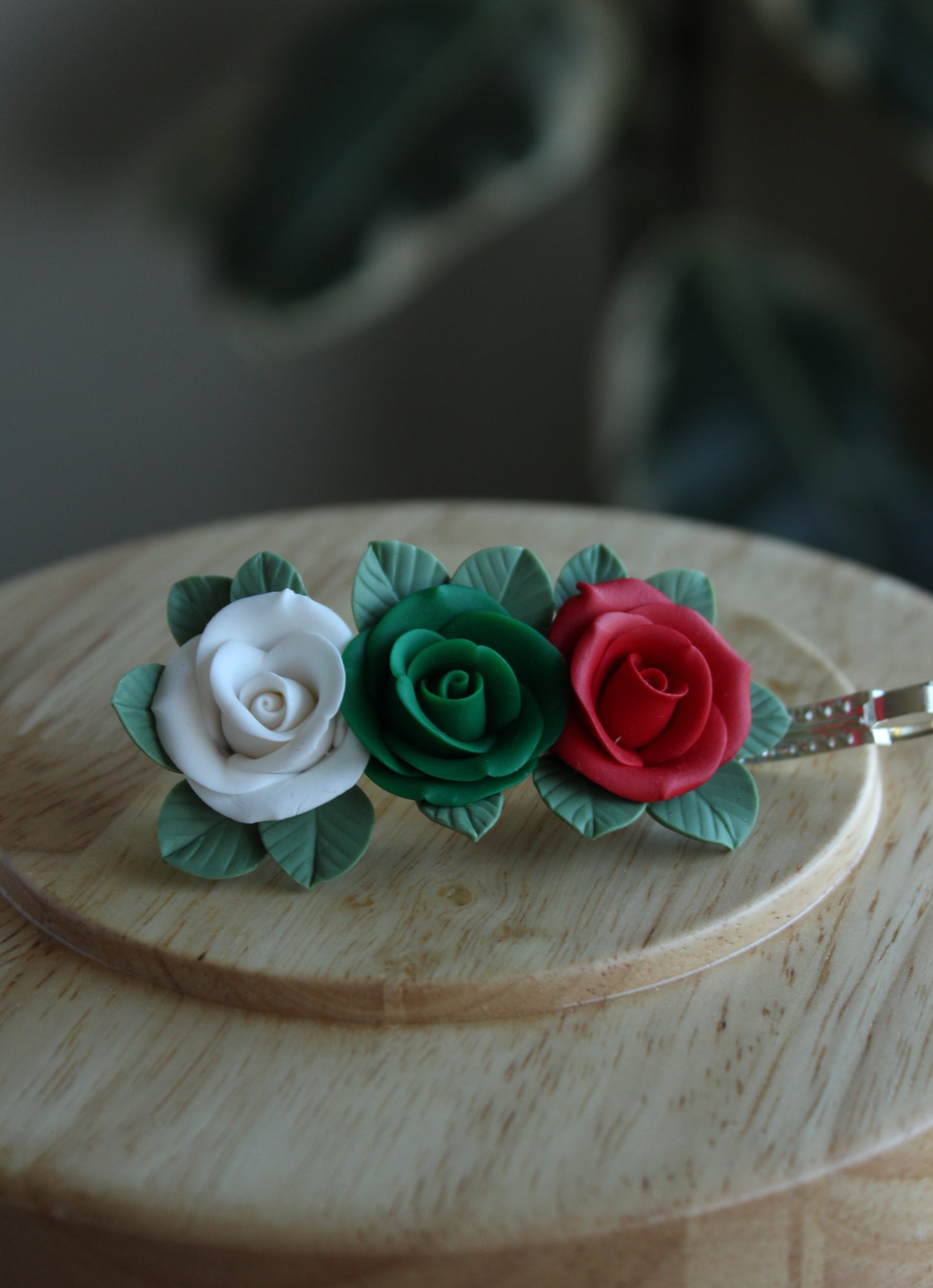 Raina Ethno-Roses Hairclip
