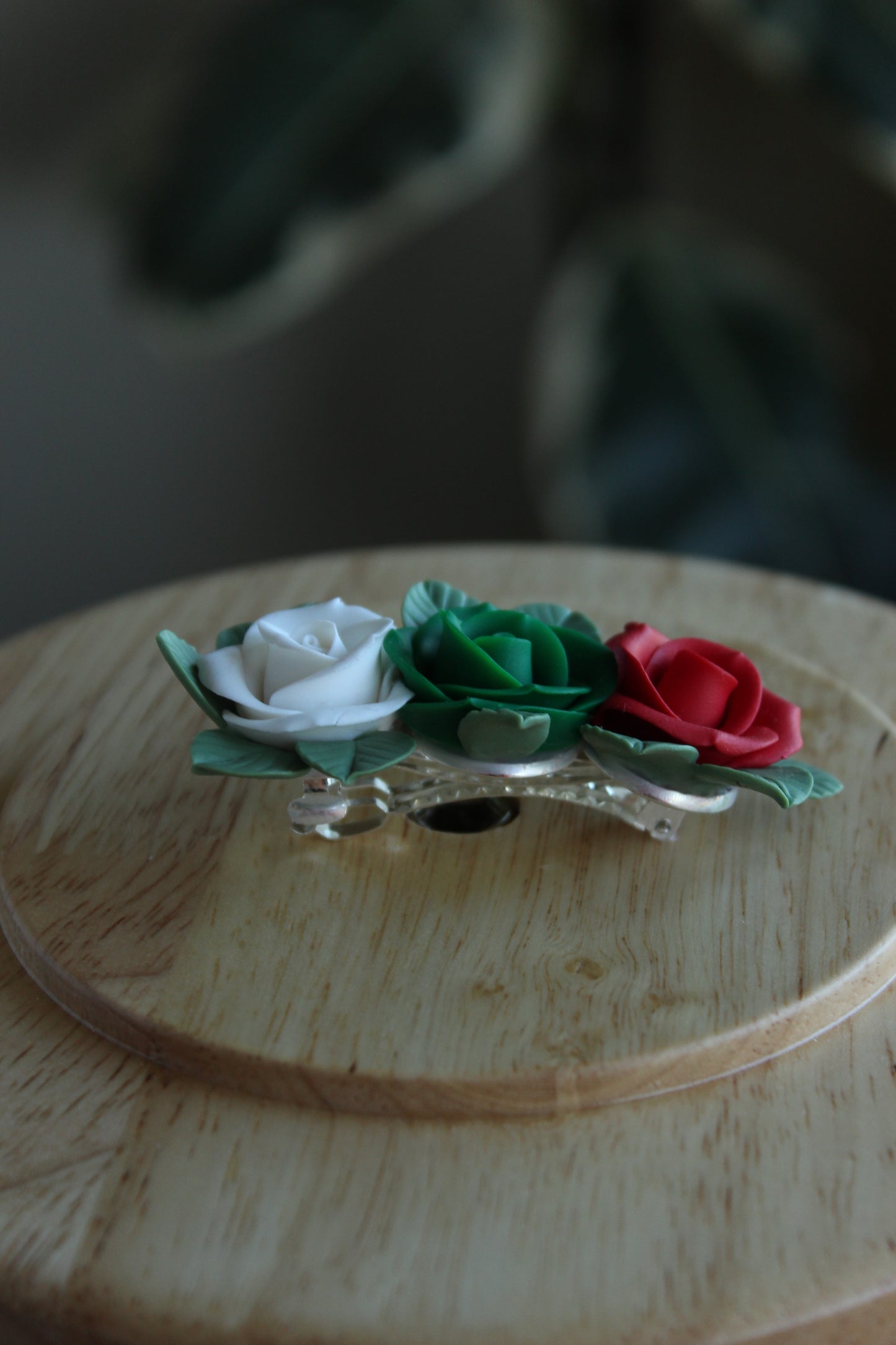 Raina Ethno-Roses Hairclip