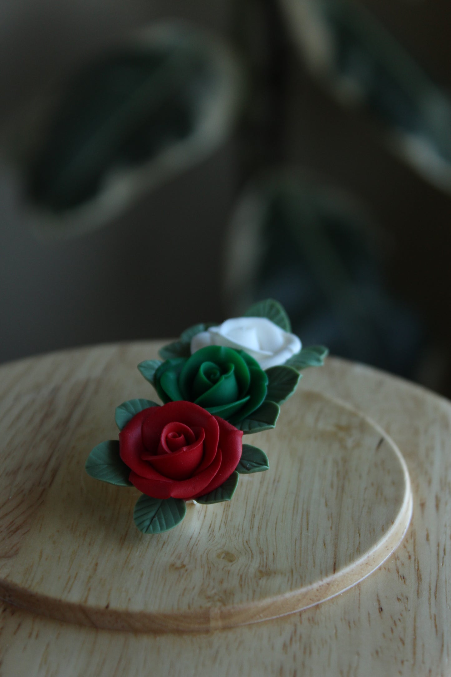 Raina Ethno-Roses Hairclip