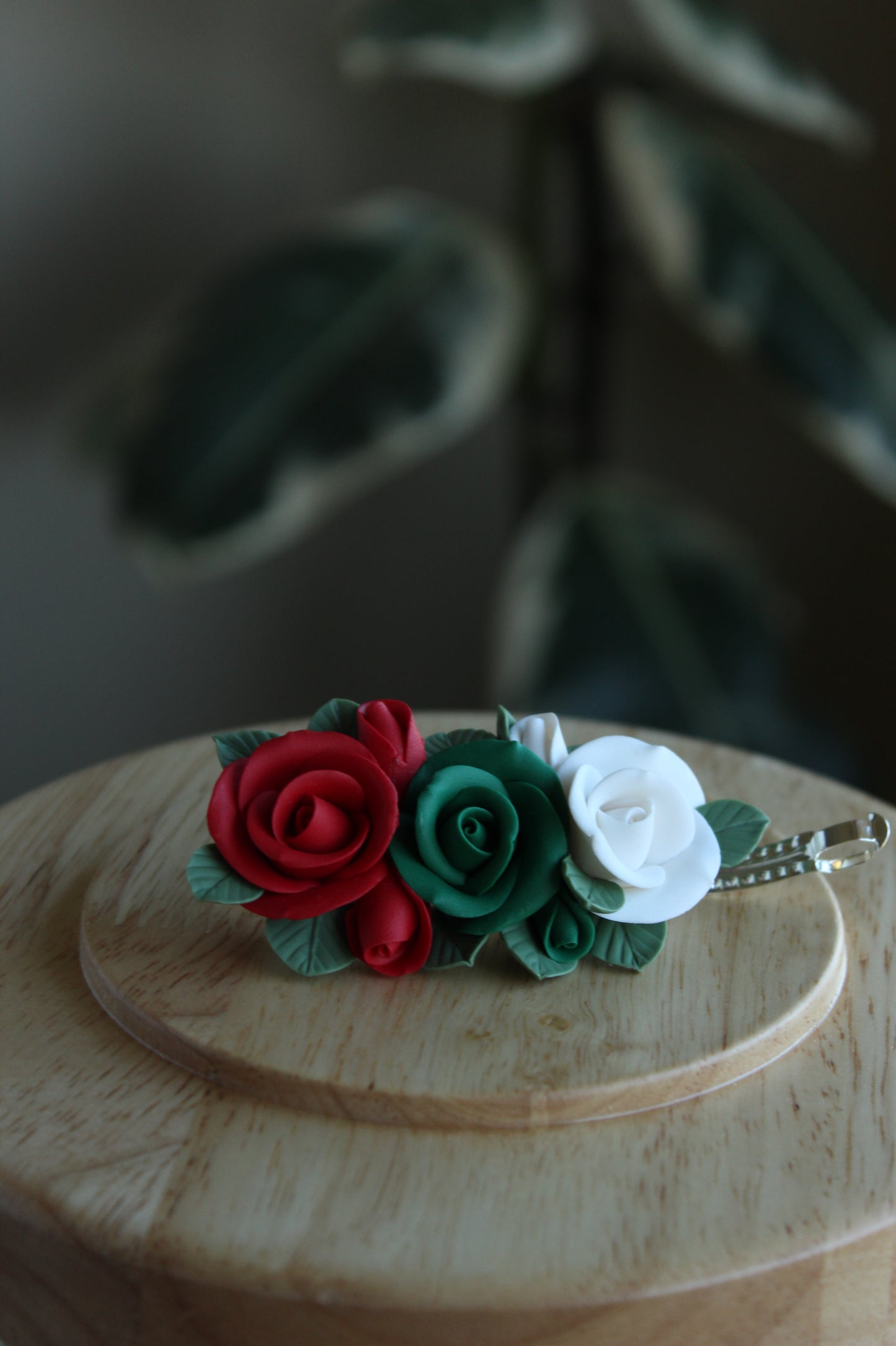 Raina Ethno-Roses Hairclip