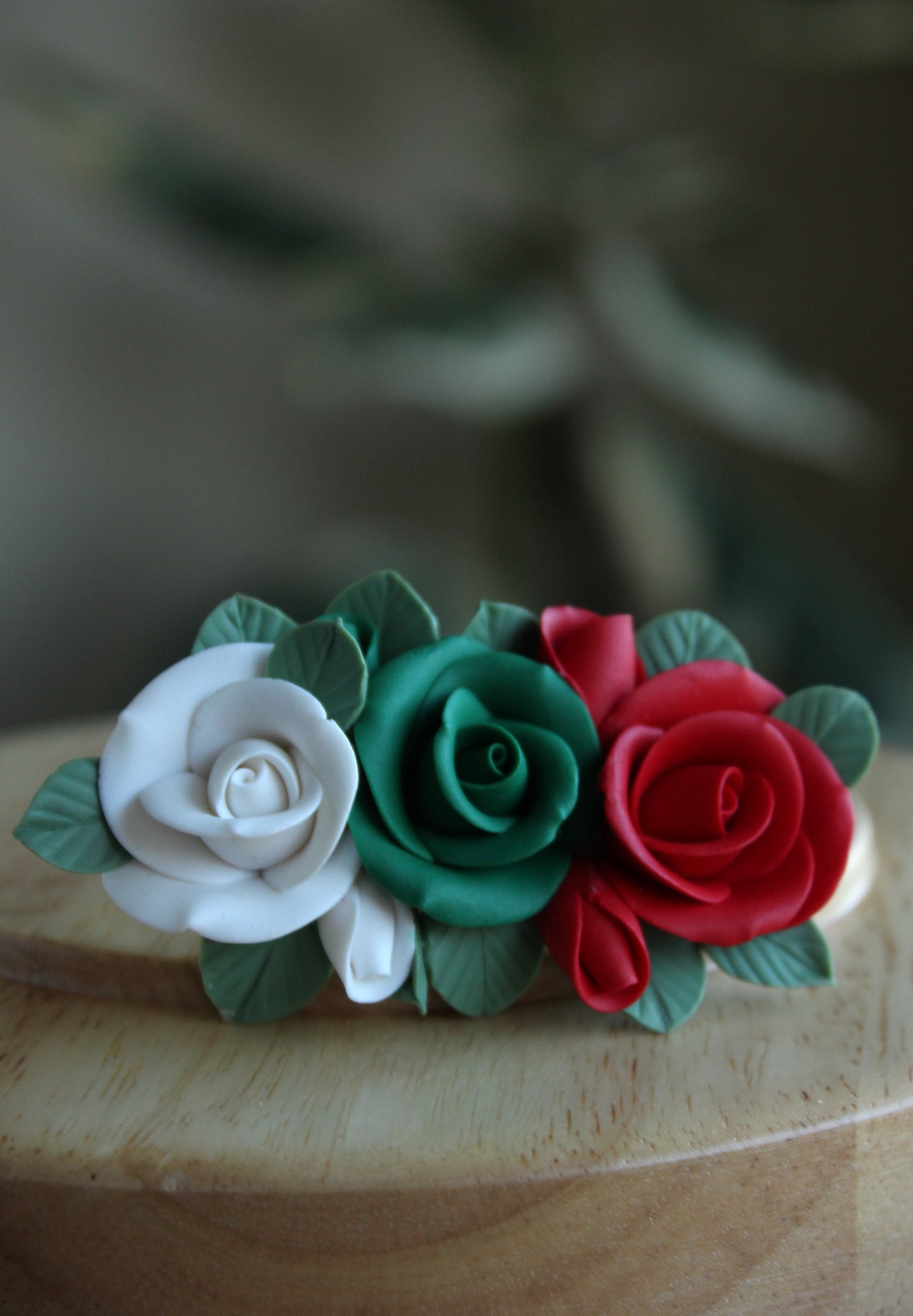 Raina Ethno-Roses Hairclip