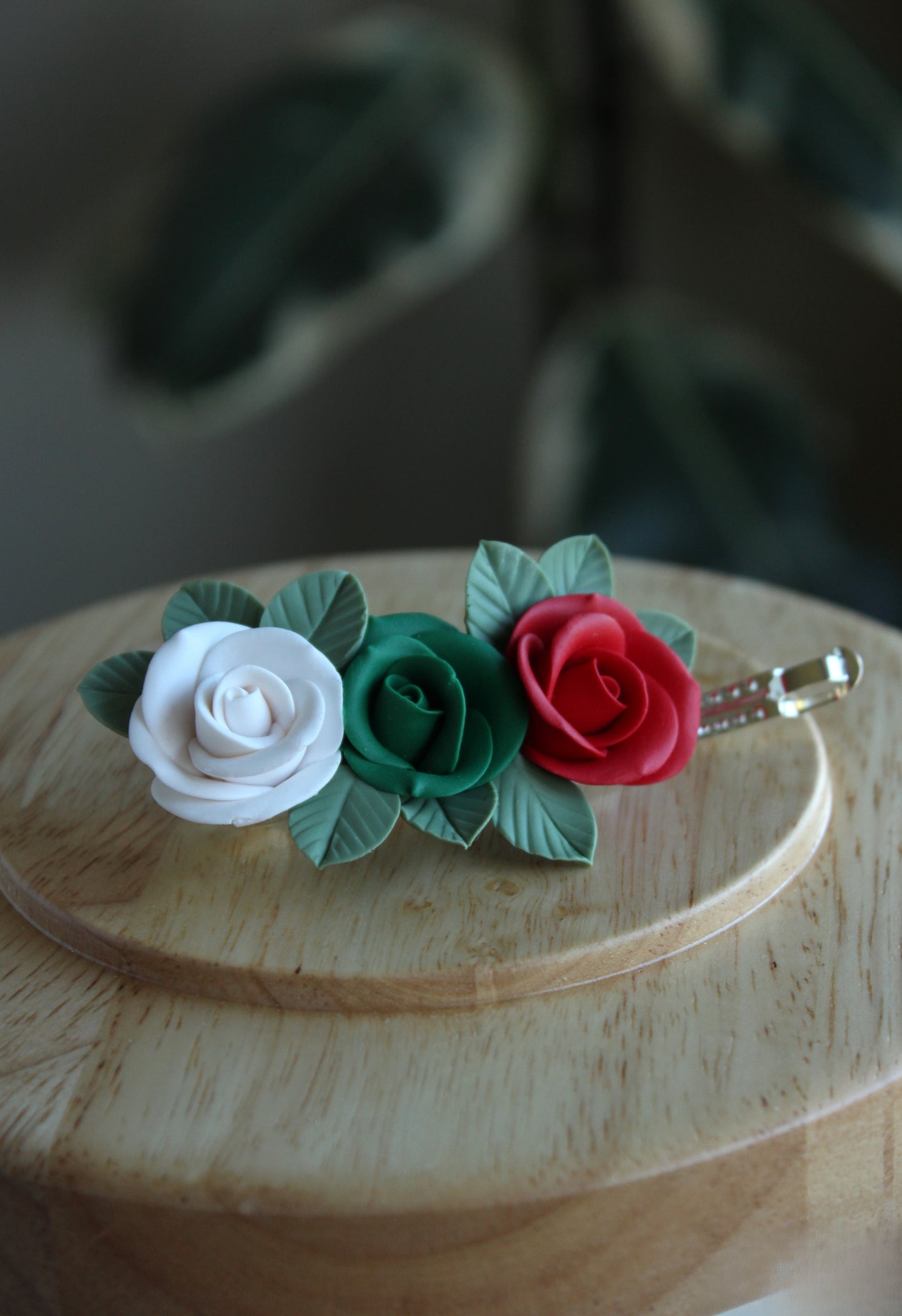 Raina Ethno-Roses Hairclip