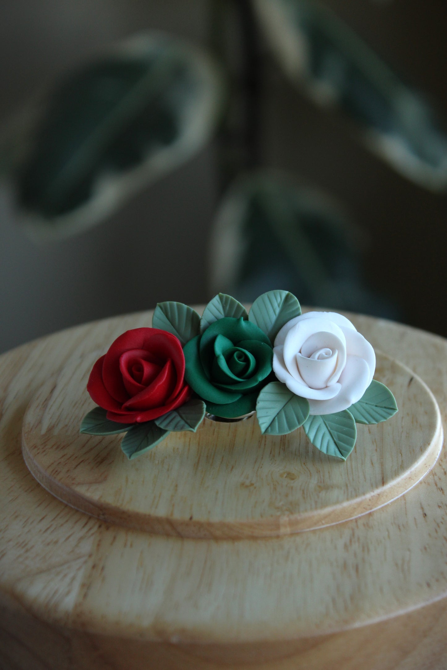 Raina Ethno-Roses Hairclip