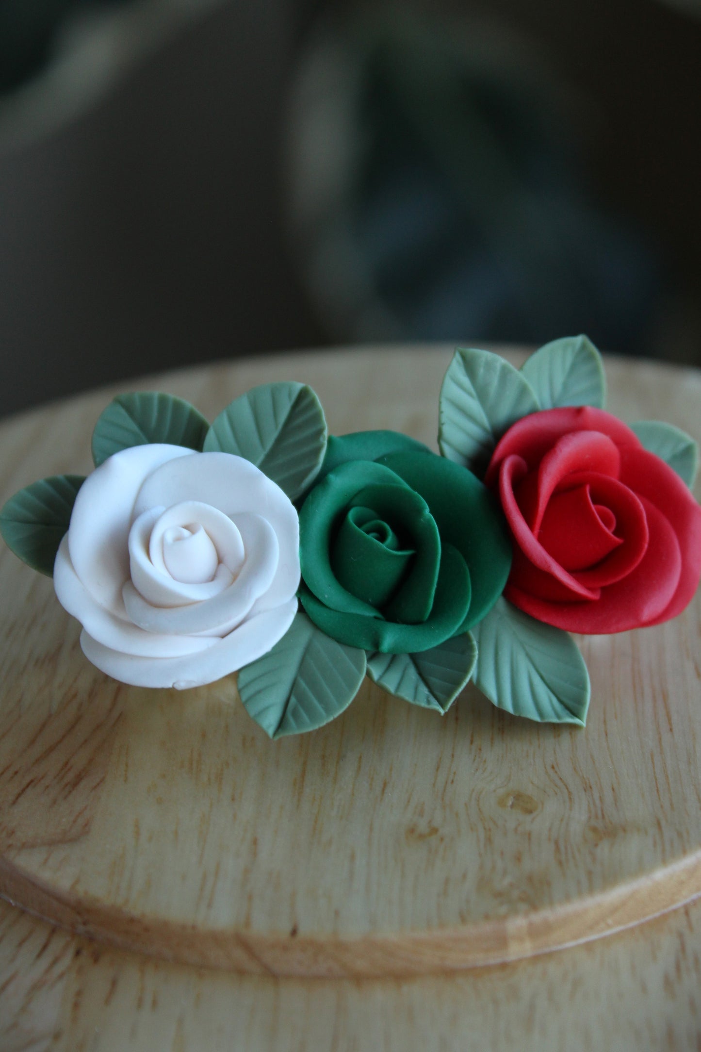 Raina Ethno-Roses Hairclip