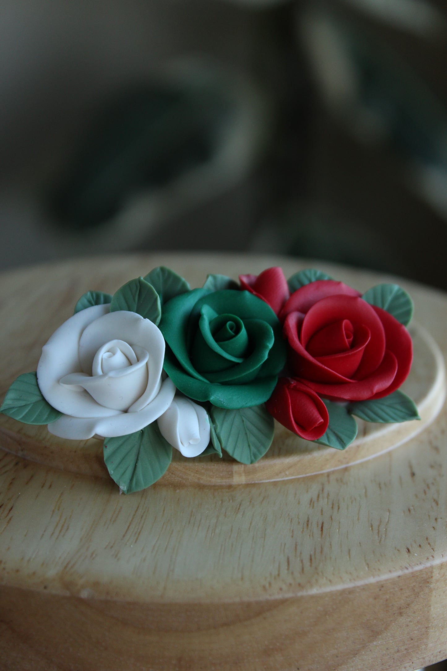 Raina Ethno-Roses Hairclip