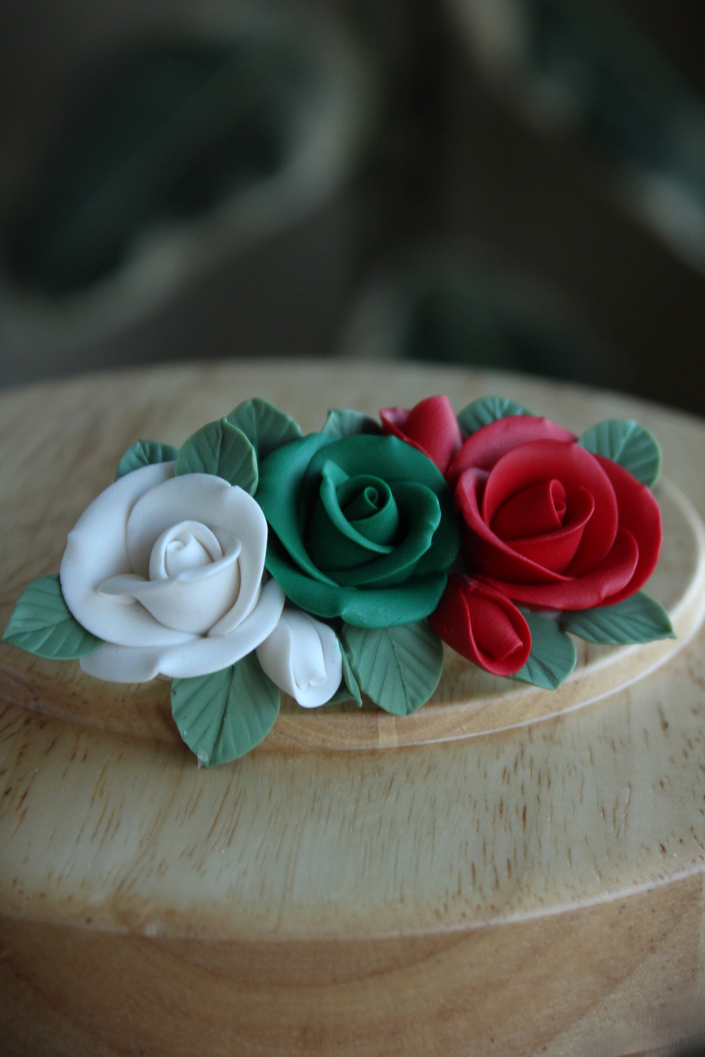 Raina Ethno-Roses Hairclip