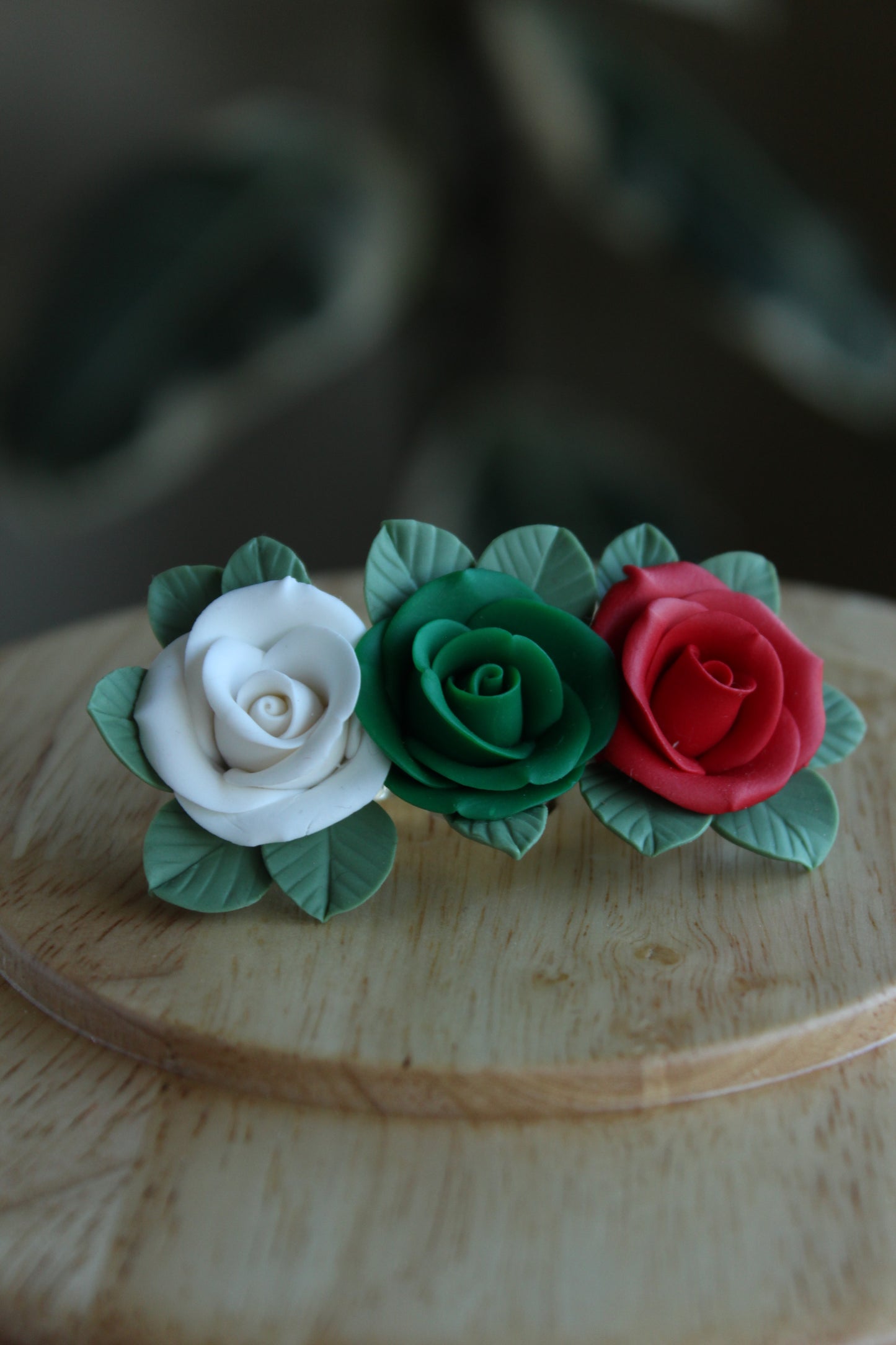 Raina Ethno-Roses Hairclip
